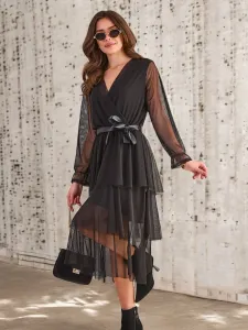 Resti Women's long dress with frills