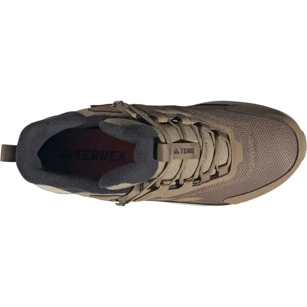 adidas TERREX ANYLANDER CLIMAWARM + Pánska zateplená voľnočasová obuv, hnedá, veľkosť 44