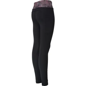 Fitforce ZANDALKA Dievčenské fitness legíny, čierna, veľkosť 128-134