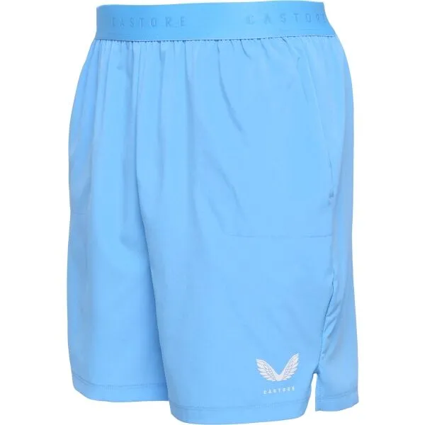 CASTORE 7 BRANDED ELASTIC SHORTS Pánske športové krátke nohavice, svetlomodrá, veľkosť
