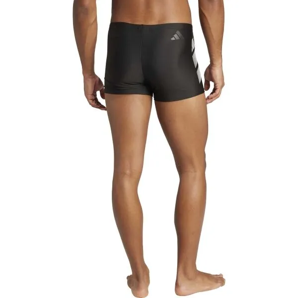 adidas BIG BARS BOXER Pánske plavky, čierna, veľkosť