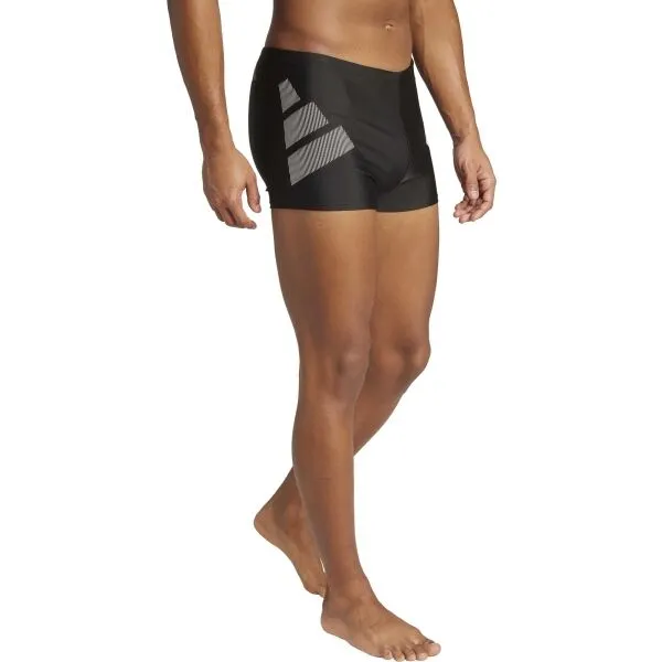 adidas BIG BARS BOXER Pánske plavky, čierna, veľkosť