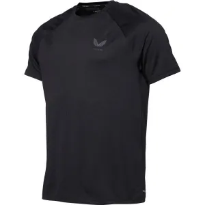 CASTORE SS T-SHIRT Športové pánske tričko, čierna, veľkosť