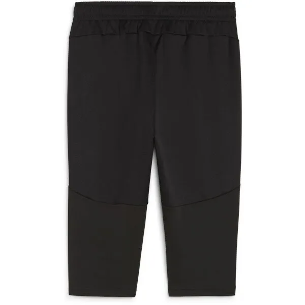 Puma TEAMFINAL TRAINING 3/4 PANTS Pánske futbalové 3/4 elastické nohavice, čierna, veľkosť