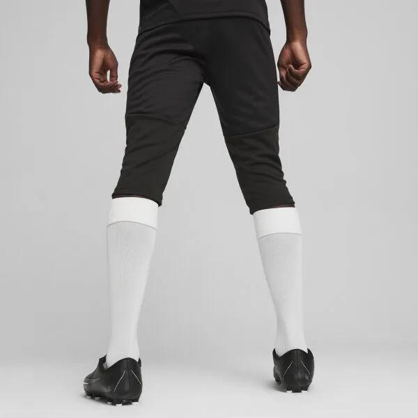Puma TEAMFINAL TRAINING 3/4 PANTS Pánske futbalové 3/4 elastické nohavice, čierna, veľkosť
