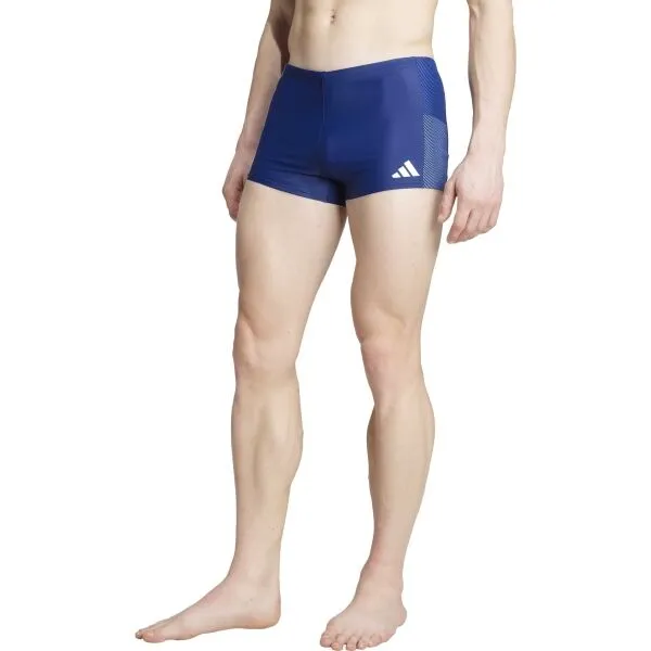 adidas BLOCK BOXER Pánske plavky, tmavo modrá, veľkosť