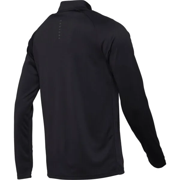CASTORE 1/4 ZIP LS TOP Pánska športová mikina, čierna, veľkosť
