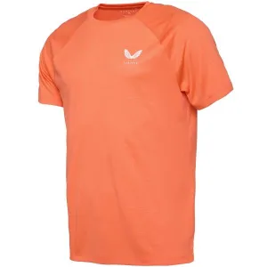 CASTORE AOP SS T-SHIRT Pánske športové tričko, oranžová, veľkosť