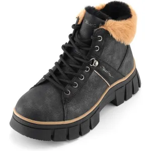ALPINE PRO DOLLA Dámska členková obuv, čierna, veľkosť