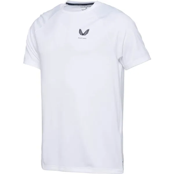 CASTORE SS T-SHIRT Športové pánske tričko, biela, veľkosť