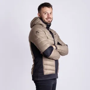 PROGRESS VICHREN Pánska hybridná bunda, hnedá, veľkosť