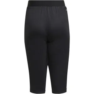adidas TIRO19 3/4 PNTY Chlapčenské futbalové tepláky v skrátenej dĺžke, čierna, veľkosť