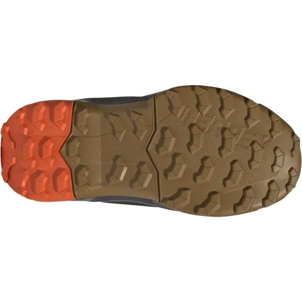 adidas TERREX AX4R CW+ MID K Detská zateplená obuv, hnedá, veľkosť 40