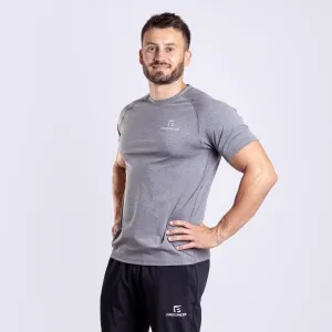 PROGRESS ASSET Pánske športové tričko, sivá, veľkosť