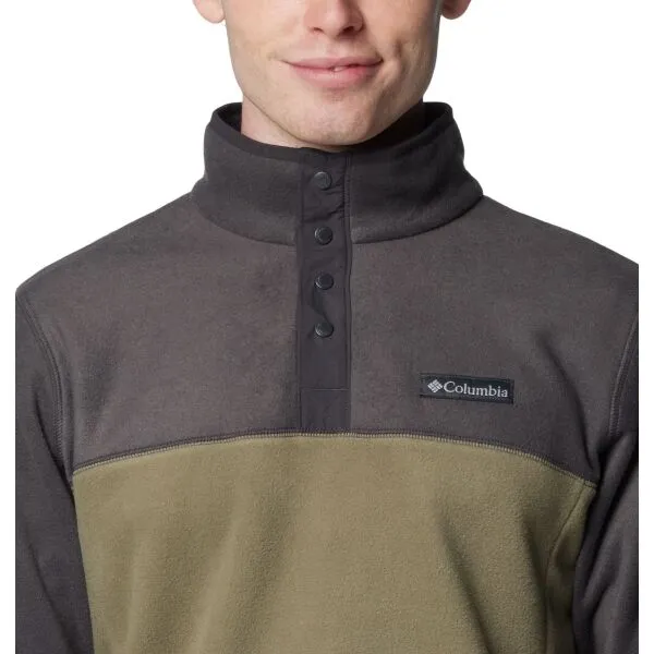 Columbia STEENS MOUNTAIN HALF SNAP II Flísová mikina, khaki, veľkosť
