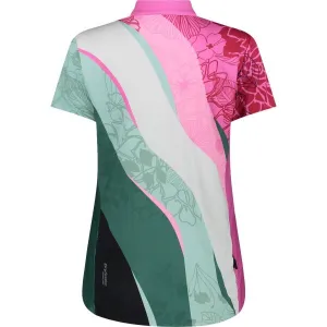 CMP WOMAN T-SHIRT FREE BIKE Dámsky cyklistický dres, ružová, veľkosť