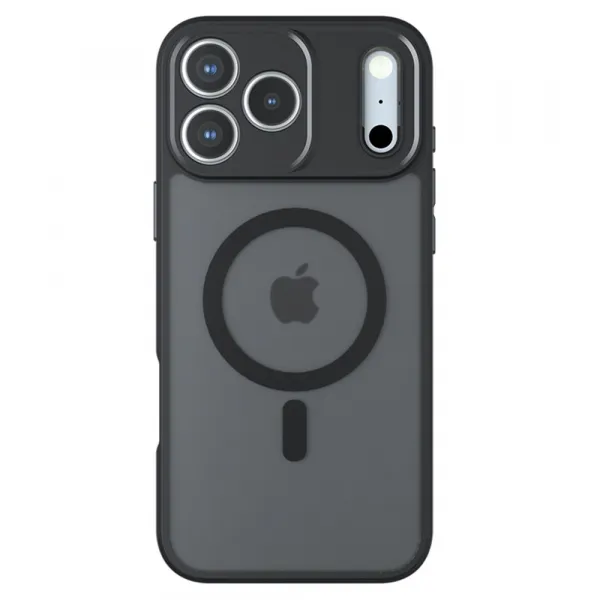 Techsuit PureFrost MagSafe, iPhone 17 Pro Max, matná čierna