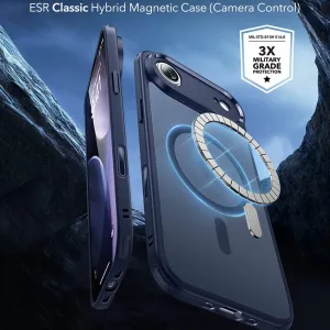 Kryt ESR Classic Hybrid HaloLock MagSafe, iPhone Air, matná modrá