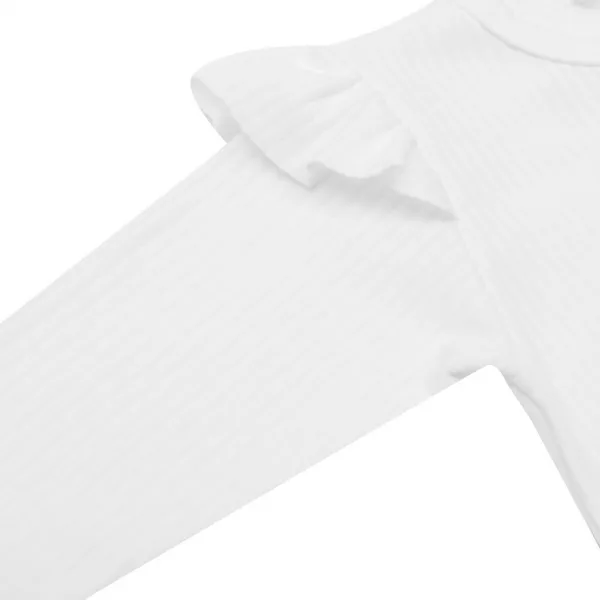 Dojčenský bavlnený overal New Baby Practical biely dievča 86 (12-18m)