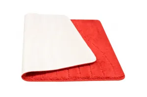 Kúpeľňový koberček Sara Red červený Fale