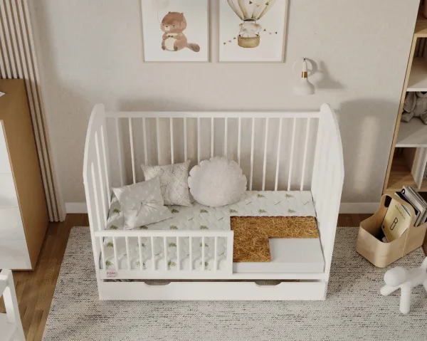 FDM Penový matrac BABY COCO Aloe | 80 x 190 cm