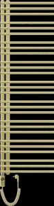 MEXEN/S - Neptún radiátor + vykurovacia tyč 1600 x 500 mm, 600 W, zlatá W101-1600-500-2600-50