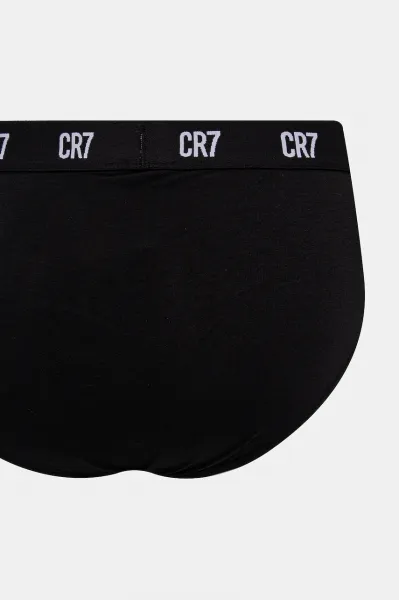 Slipy CR7 Cristiano Ronaldo 3-pak pánske, biela farba