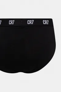 Slipy CR7 Cristiano Ronaldo 3-pak pánske, biela farba