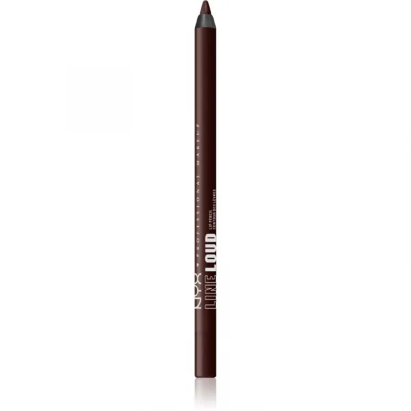 NYX Professional Makeup Line Loud Vegan kontúrovacia ceruzka na pery s matným efektom odtieň 35 - No Wine Ing 1,2 g
