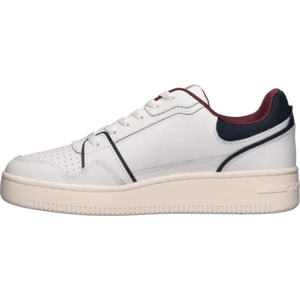Tommy Hilfiger TJM RETRO BASKET Pánska vychádzková obuv, biela, veľkosť