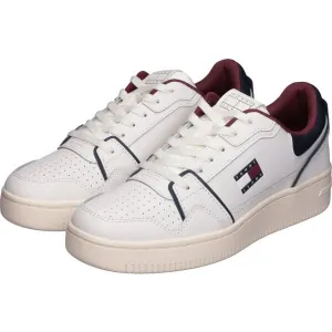 Tommy Hilfiger TJM RETRO BASKET Pánska vychádzková obuv, biela, veľkosť
