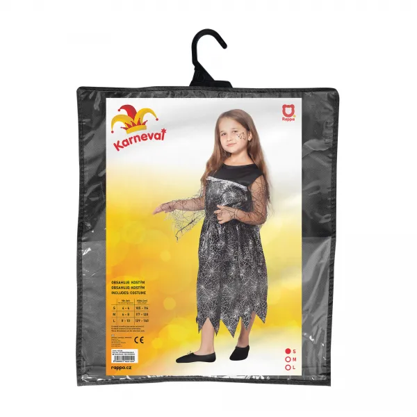 Rappa Karnevalový kostým Čarodejnica halloween veľ. S