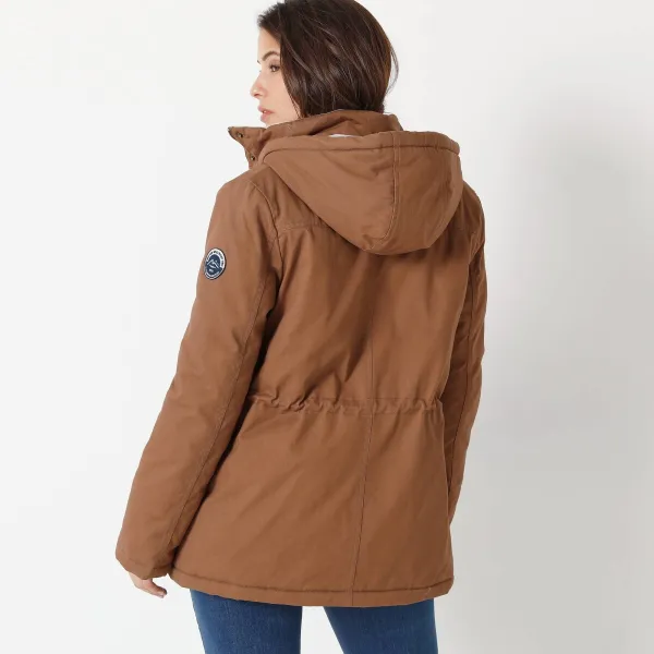 Nepremokavá parka s fleecovou podšívkou