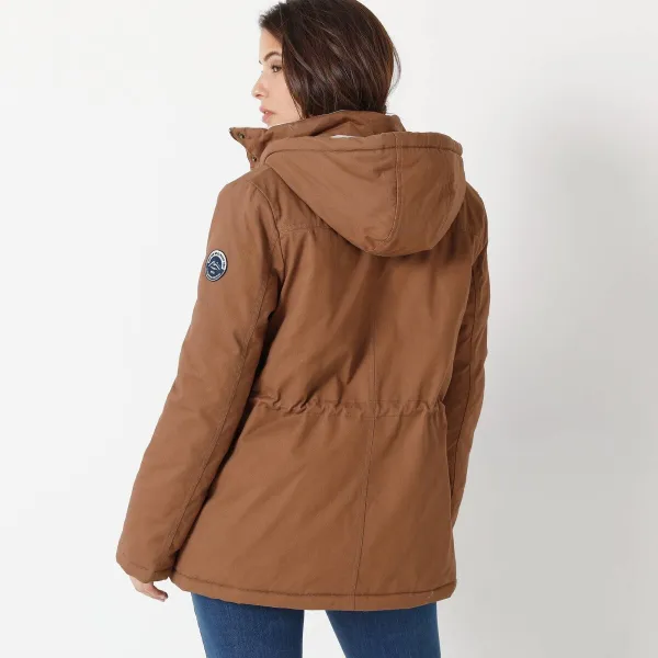 Nepremokavá parka s fleecovou podšívkou