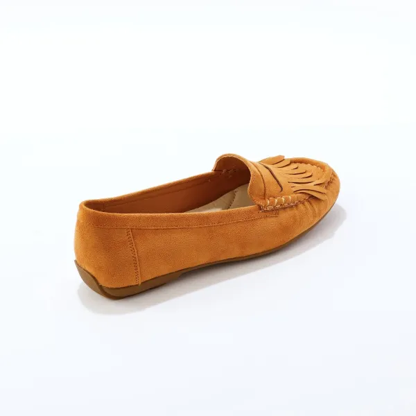 Mokasíny z imitácie semišu