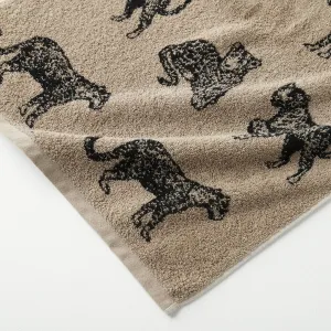 Froté Súprava kúpeľňového textilu s motívom leoparda 450g/m2