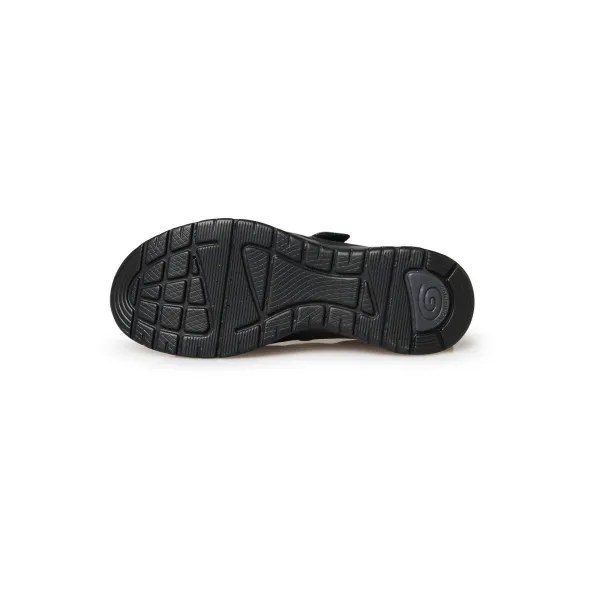 Sandále Pédiconfort® na suchý zips, z kože a textilu