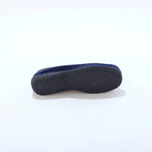 Velúrové slippers papuče s kontrastným lemom
