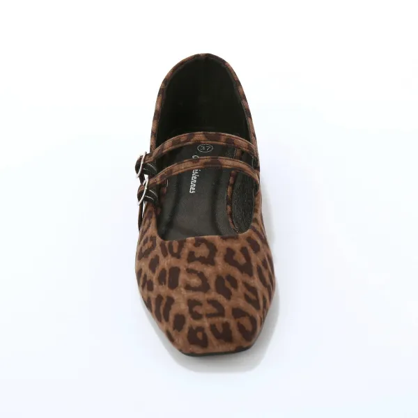 Baleríny s leopardím vzorom