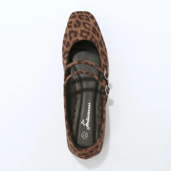 Baleríny s leopardím vzorom