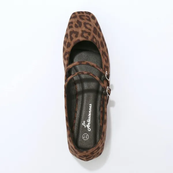 Baleríny s leopardím vzorom