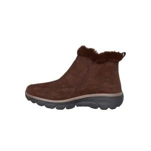 Nízke čižmy RELAXED FIT EASY GOING COOL ZIP Skechers® s umelou kožušinou