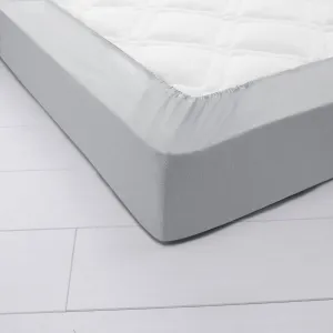 Bbavlnená jednofarebná napínacia plachta s hĺbkou rohov 40 cm
