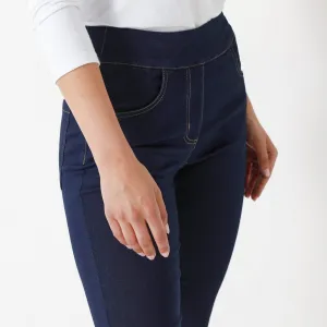 Bootcut džínsy pre nižšiu postavu