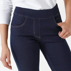 Bootcut džínsy pre vyššiu postavu