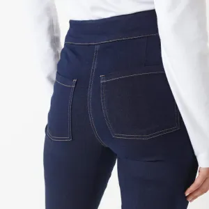 Bootcut džínsy pre vyššiu postavu