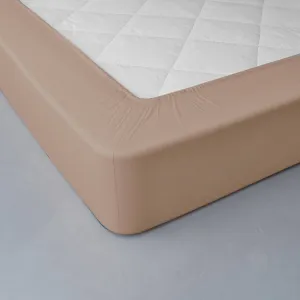 Napínacia jednofarebná plachta s hĺbkou rohov 26 cm