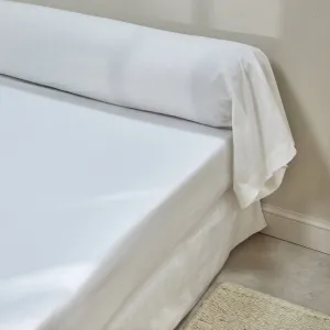 Jednofarebná bavlnená posteľná bielizeň zo zapratej bavlny