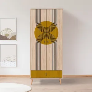 Šatníková skriňa City Gradrop Sun