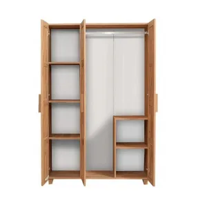Kalune Design Šatní skříň Leva 120 cm borovice Atlantic/vícebarevná